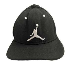 Nike Air Jordan Jumpman Black 100% Wool Snapback Cap - O/S, Unisex